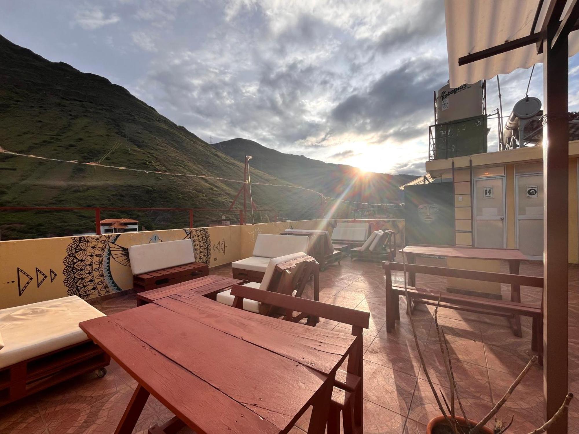 El Parche Rutero Hostel Pisac Exterior foto
